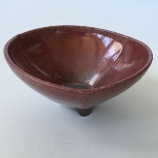 Ginny Conrow Studio Art Pottery Crystalline Bowl Dish 4.  5 "