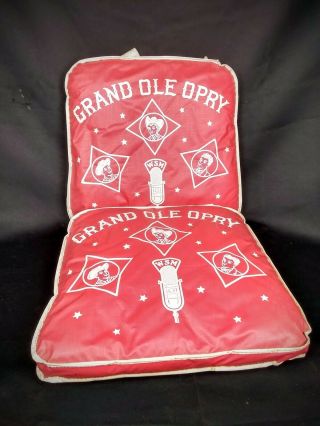 Vtg Grand Ole Opry Seat Cushions Nashville Tennessee 1950 