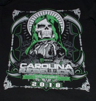Carolina Rebellion T Shirt M 2018 Alice In Chains Bullet For My Valentine
