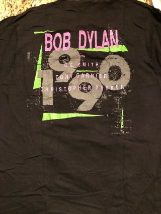 Bob Dylan Vintage 1990 Tour T - Shirt - Xl - Ge Smith -