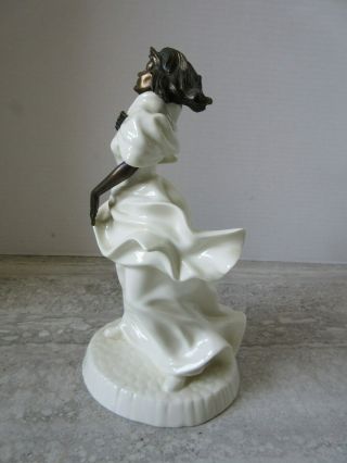 1978 Minton Sea Breezes Porcelain & Bronze Figurine 2