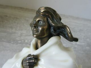 1978 Minton Sea Breezes Porcelain & Bronze Figurine 4