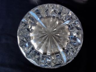 VINTAGE CLEAR CRYSTAL - ETCHED - GORGEOUS VASE - MARKED VAL ST LAMBERT 7