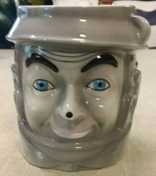 Vintage 3d Wizard Of Oz Large Ceramic Mug Tin Man Turner Ent 1999
