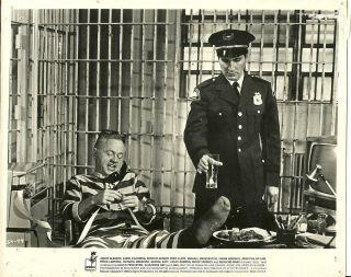 Mickey Rooney In Prison From The Movie Skidoo 1968 Vintage Movie Photo 9461