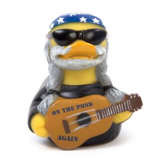 On the Pond Again Rubber Duck - Celebriduck for Willie Nelson Fans 2