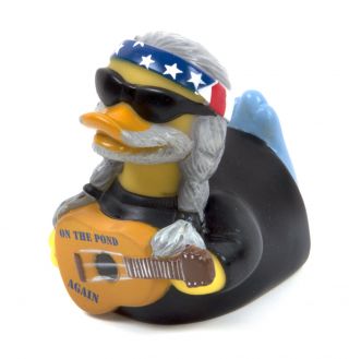 On the Pond Again Rubber Duck - Celebriduck for Willie Nelson Fans 3