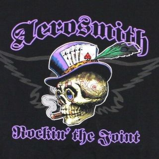 Aerosmith 2005 Rockin’ The Joint Concert T - Shirt Large 2