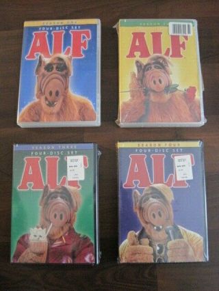 Alf Tv Series Season 1 2 3 4 Dvd Alien Life Form Ec