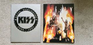 Kiss 2000 Tour Farewell Tour Book,  Kiss 96 - 97 Tourbook Poster Loose.  Eric Insert