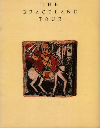 Paul Simon 1987 The Graceland World Tour Concert Program Book / Ex 2 Near