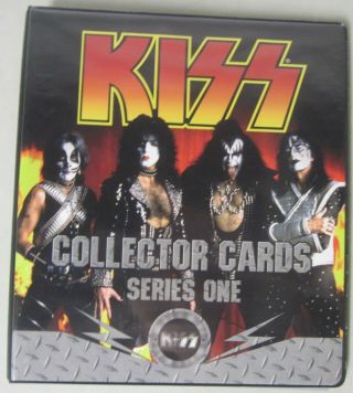 Kiss Collector Cards Series One 1 - 90,  J1 - J9 In Factory Binder 1998