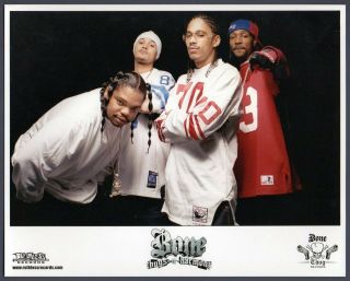 Bone Thugs N Harmony Rap Artist Group Orig Publicity Photo 8x10 Rapper Musician