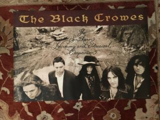 The Black Crowes The Southern Harmony Rare Promotional Poster