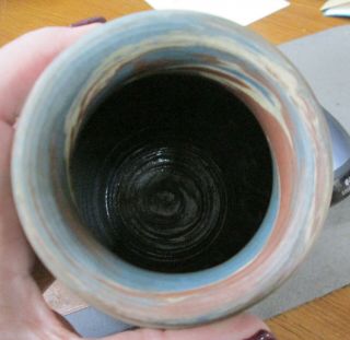 Niloak Pottery Mission Swirl Bulbous Vase 5 1/2 