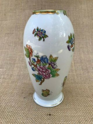 Vintage Vase Hungary Herend Collectible Porcelain Art Pottery European Hungarian