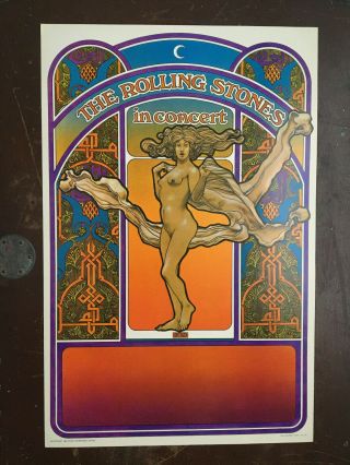 Rolling Stones 1969 Tour Poster David Byrd 2