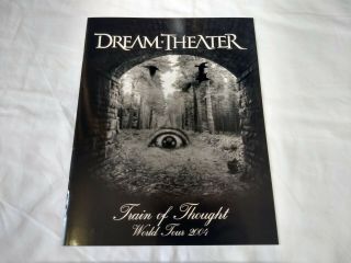 Dream Theater Train Of Thought World Tour 2004 Concert Programe