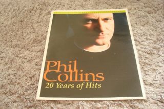 Phil Collins 2002 " 20 Years Of Hits " Article With Genesis,  Disney 