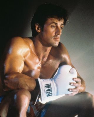 Sylvester Stallone Rocky Ii Boxing Ringcolor 8x10 Photo