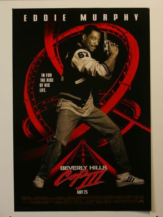 Beverly Hills Cop Iii - 1994 Movie Poster 27x40 " Buy 1 Poster Get 1
