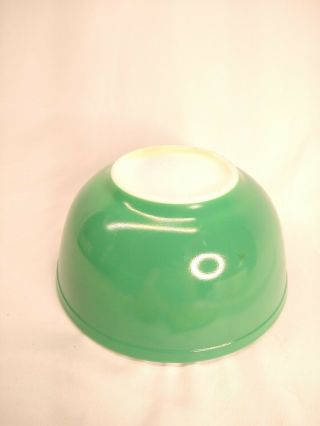 Vintage Pyrex 403 Green Primary Color Mixing Nesting Bowl 2 - 1/2 Qt