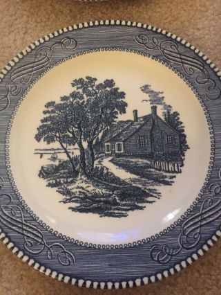 Currier And Ives 7” Plates Set Of 6 2