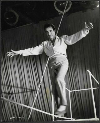 Trapeze The Big Circus Gilbert Roland 1950s Promo Photo