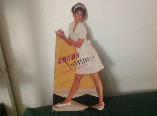 Donna Summer Promo Display She Hard For The Money Mercury Records