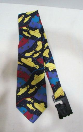 The Beatles Yellow Submarine Neck Tie By Manhattan Menswear 1991 W/ Tags