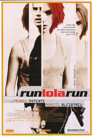 Run Lola Run Movie Poster 27x40,  The Other Boleyn Girl Natalie Portman Bonus