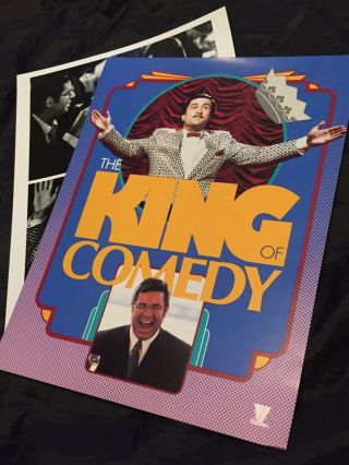 The King Of Comedy Press Kit With Photos - Robert Deniro Jerry Lewis