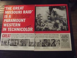 Trade Ad: The Great Missouri Raid