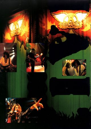 AEROSMITH 1997 NINE LIVES TOUR CONCERT PROGRAM BOOK / JOE PERRY / NMT 2 3
