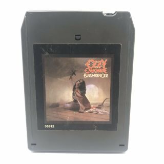 1981 Ozzy Osbourne " Blizzard Of Ozz " Vintage 8 - Track Tape 36812