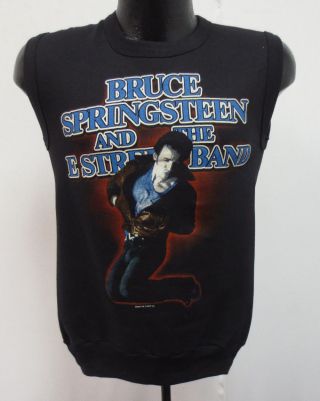 Bruce Springsteen 1984 Rock & Roll Vintage Sweatshirt And The E Street Band Smll