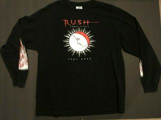 Rush Vapor Trails Tour 2002 Long Sleeve Shirt - Size Xl - Band Shirt