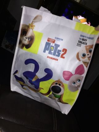 The Secret Life Of Pets 2 - 2019 Movie Film Official Promo Tote Bag