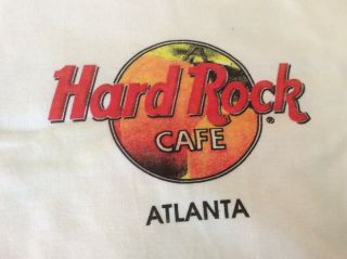 Hard Rock Cafe VTG 90s NWOT Atlanta Graphic T Shirt Mens Size Small 2