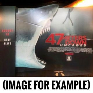 47 Meters Down: Uncaged Theater Standee | Official,  in 2