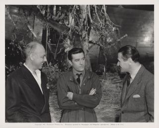 Ray Milland,  Mitchell Leisen 1941 On - Set Photo.  I Wanted Wings