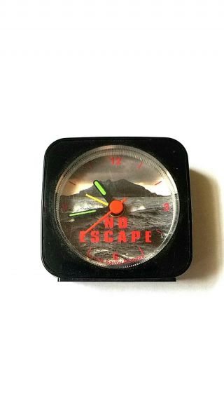 Rare 1994 No Escape Movie Promo Alarm Clock - Ray Liotta Prison Ernie Hudson
