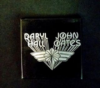 Hall And Oates 1976 - 1977 Bigger Than Both Of Us Concert Tour Button Pin