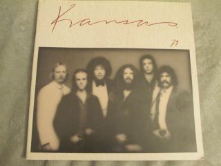 Kansas 1979 U.  S.  Monolith Tour Program Near Rare