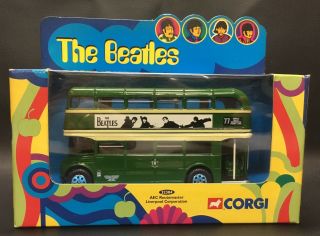 The Beatles Corgi Double Decker Bus Aec Routemaster 32304 Die - Cast Nos