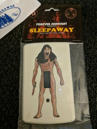 Sleepaway Camp Angela Light Switch Cover And Coin Purse (horror)