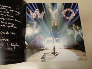 Taylor Swift 1989 World Tour Concert Book 3D with Hologram Cover 5