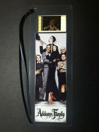 Addams Family Movie Film Cell Bookmark - Complements Movie Dvd Poster
