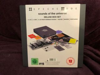 Depeche Mode Sounds Of The Universe Deluxe Box Set Cd Dvd