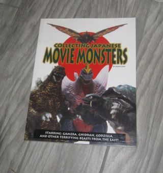 Collecting Japanese Movie Monsters Book Dana Cain 1998 Godzilla Gamera Kaiju